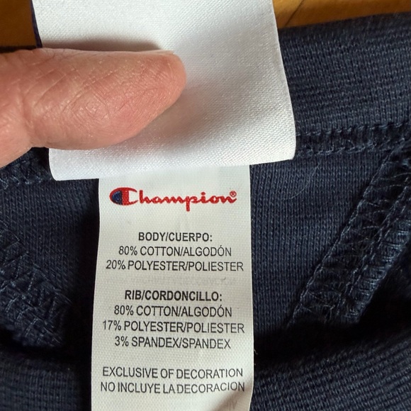 Champion Phys ED SS Sweat-Tee Women Sm #workout #leisurewear #gym #collegiate - Picture 5 of 5